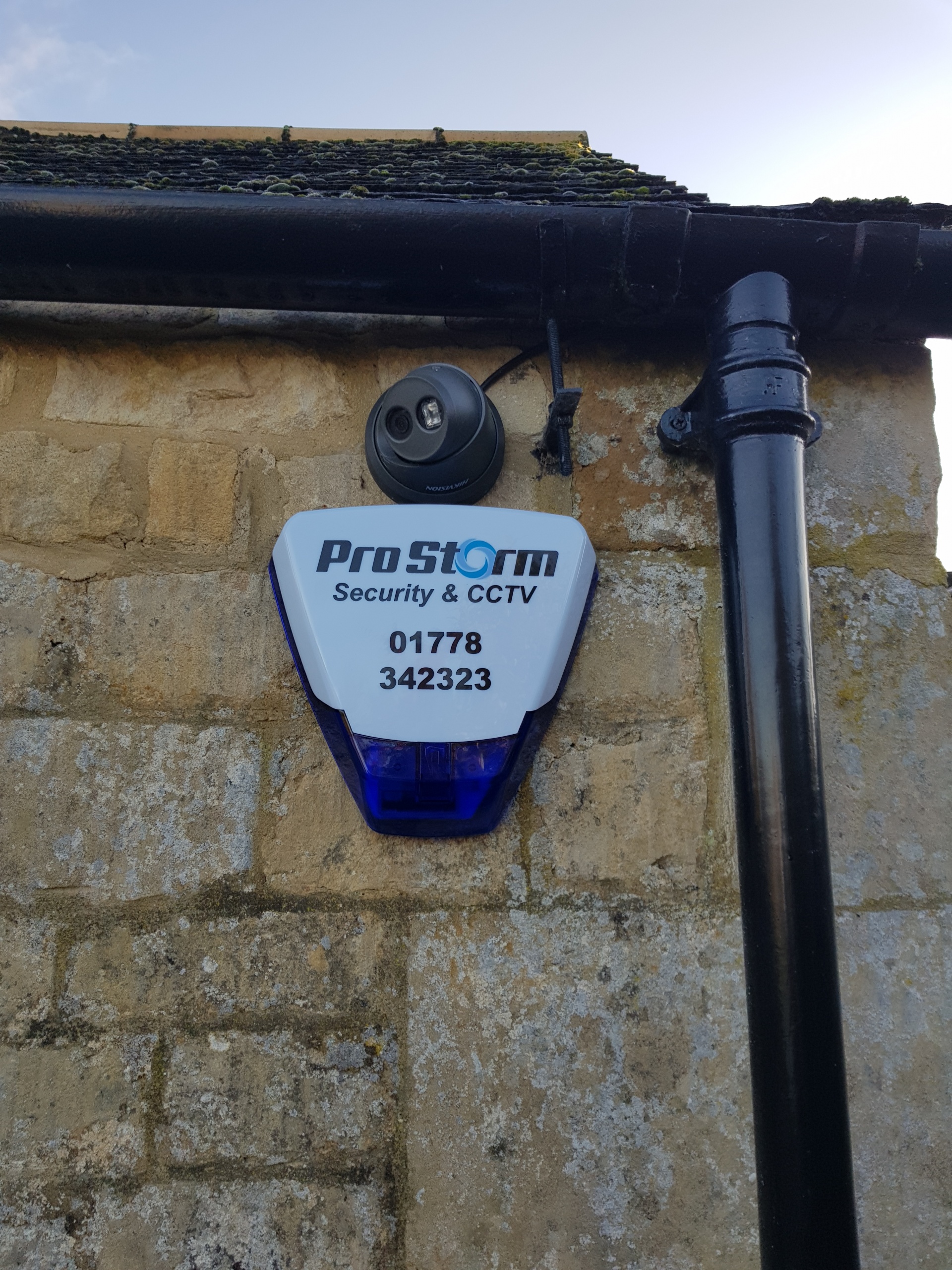 Pro Storm security & CCTV - domestic alarm box